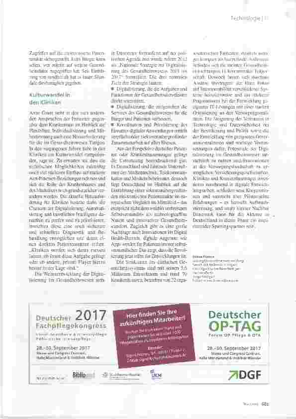 Vorschauseite 4: Vernetzung in Dänemark Digitaler Leitstern