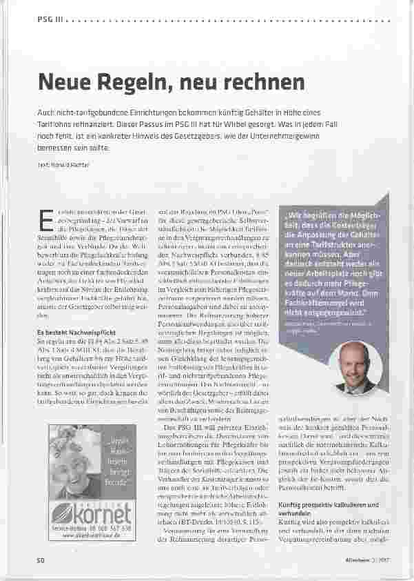 Vorschauseite 1: Neue Regeln, neu rechnen