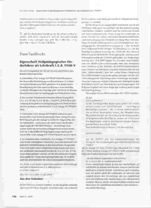 Vorschauseite 3: Mitbestimmung der Höherbewertung einer Angestellten