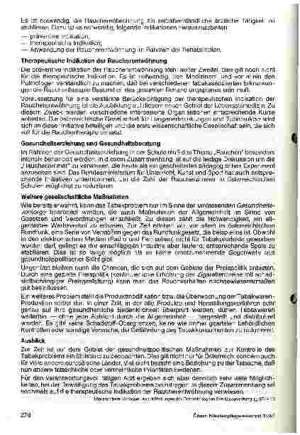 Vorschauseite 2: Rauchen und Bronchialkarzinom: Sozialmedizinische Schlussfolgerungen