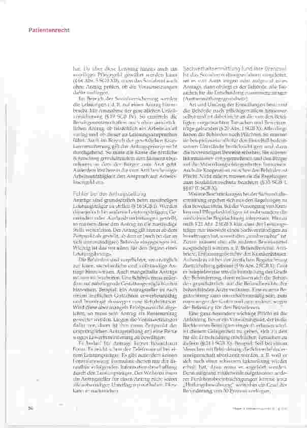 Vorschauseite 2: Vom Antrag zum Bescheid: Sozialleistungen durchsetzen