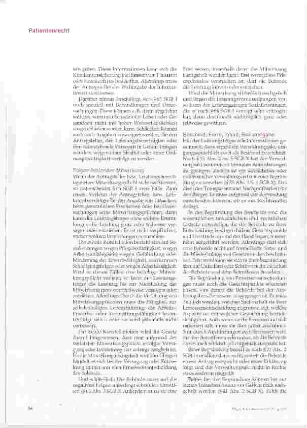 Vorschauseite 4: Vom Antrag zum Bescheid: Sozialleistungen durchsetzen