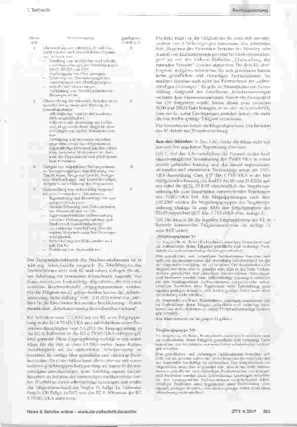 Vorschauseite 2: Eingruppierung eines Betriebsangestellten im Außendienst eines Straßenverkehrsamts