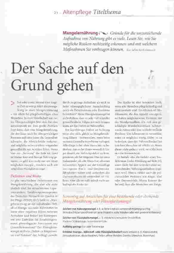 Vorschauseite 2: Der Sache auf den Grund gehen
