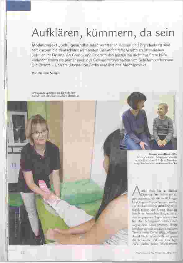 Vorschauseite 1: Aufklären, kümmern, da sein