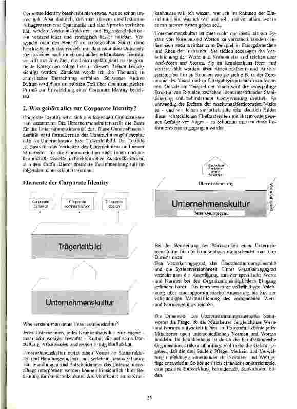 Vorschauseite 2: Wir wollen Qualität! Corporate-Identity und Leitbildentwicklung in der Pflege