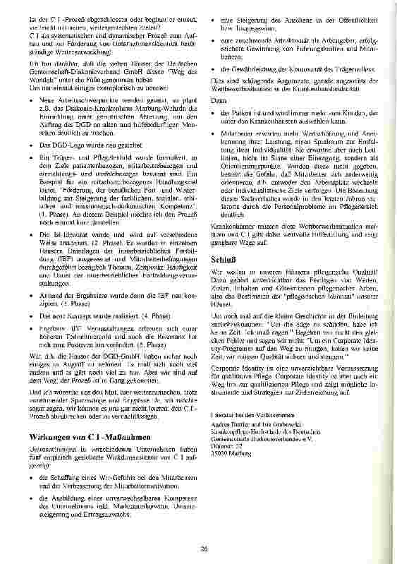 Vorschauseite 5: Wir wollen Qualität! Corporate-Identity und Leitbildentwicklung in der Pflege