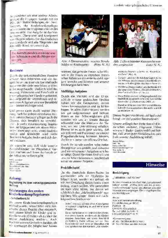 Vorschauseite 4: Kinderkrankenpflegeschule Baden-Baden