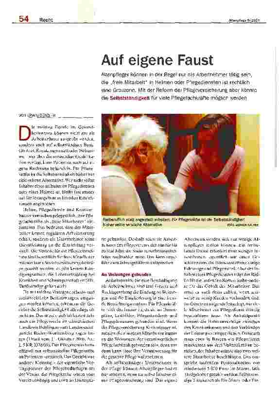 Vorschauseite 1: Auf eigene Faust