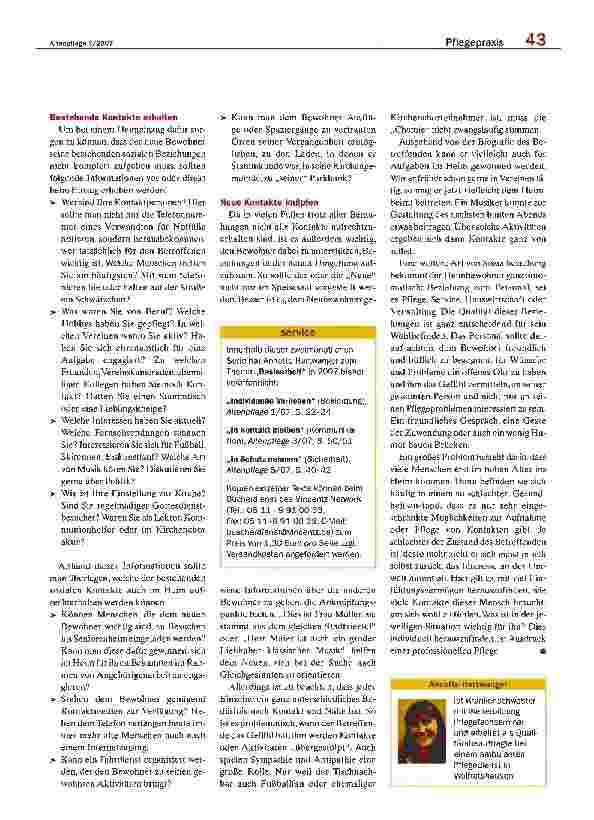 Vorschauseite 2: Gemeinsam statt einsam