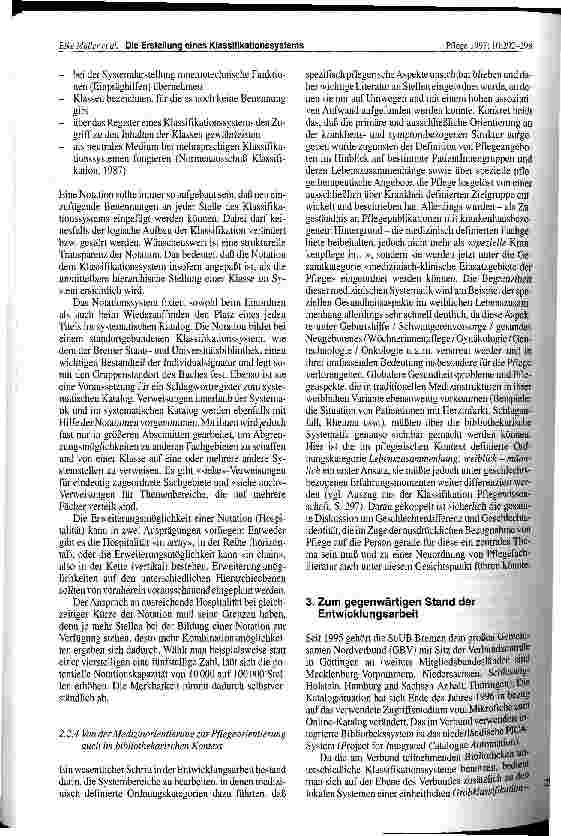 Vorschauseite 5: Die Erstellung eines Klassifikationssystems Pflegewissenschaft für die Bibliothek der Universität Bremen