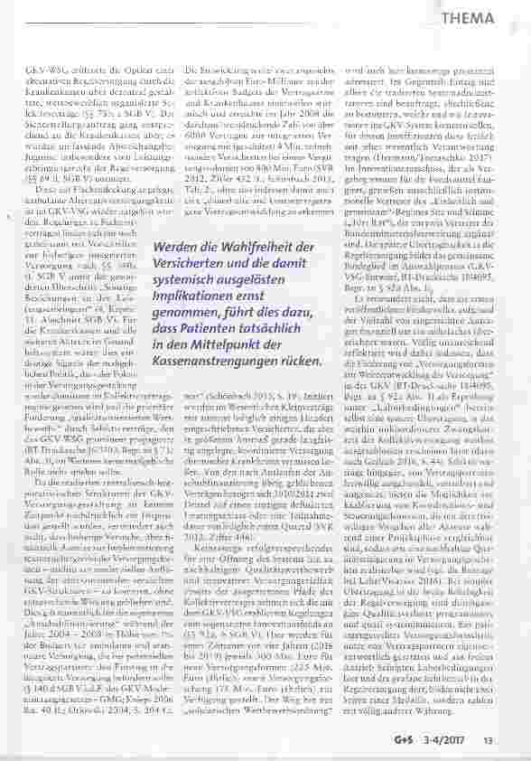 Vorschauseite 5: Perspektiven des Risikostrukturausgleichs für eine bessere Versorgung der Versicherten
