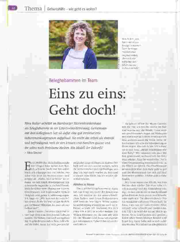 Vorschauseite 1: Eins zu eins: Geht doch!