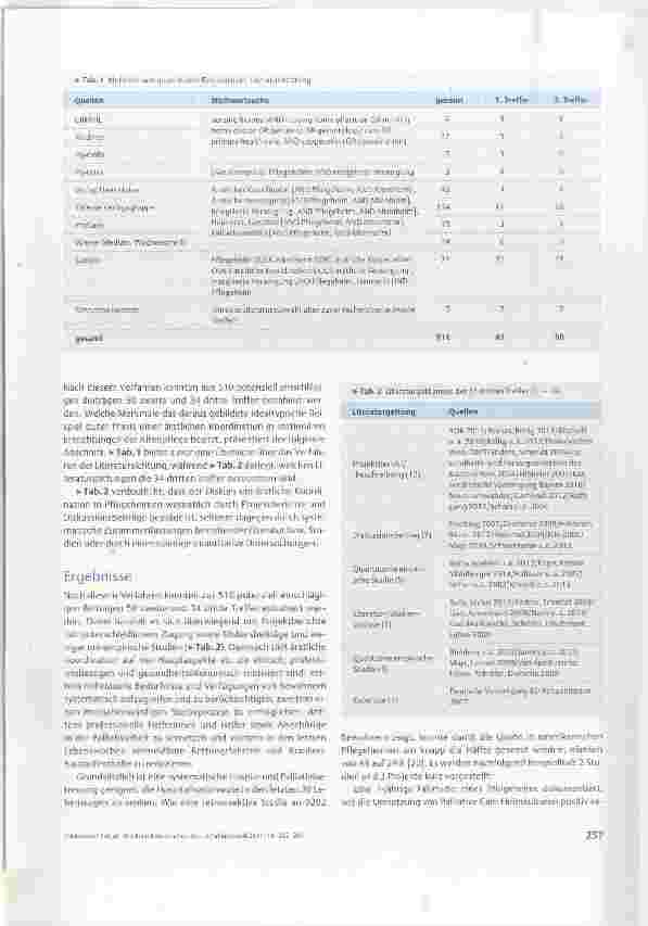 Vorschauseite 3: Ärztliche Koordination in Pflegeheimen ais ein Baustein menschenwürdiger Palliativarbeit eine systematische Literaturübersicht