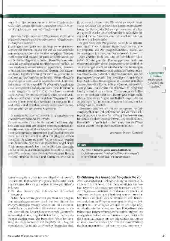 Vorschauseite 4: Kompetenz in puncto Beratung