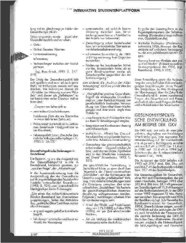 Vorschauseite 3: Gesundheitspolitik im Spannungsfeld zwischen Individuum und Gesellschaft