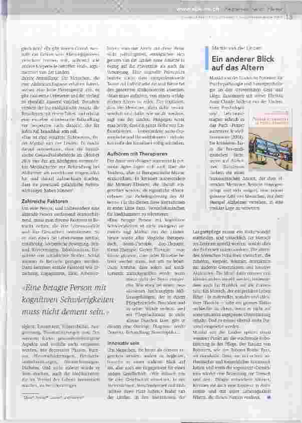 Vorschauseite 2: Mythos Alzheimer?