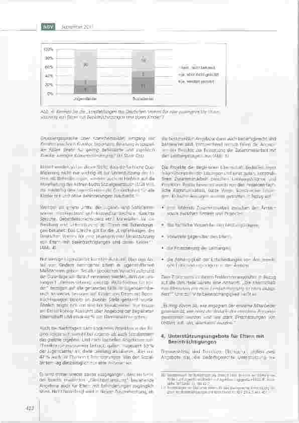 Vorschauseite 5: Der erste Schritt muss die Sensibilisierung für Eltern mit Beeinträchtigungen sein