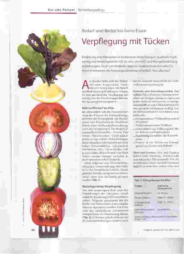 Vorschauseite 1: Verpflegung mit Tücken