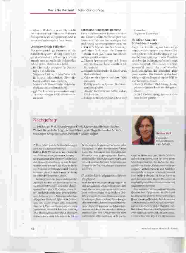 Vorschauseite 3: Verpflegung mit Tücken