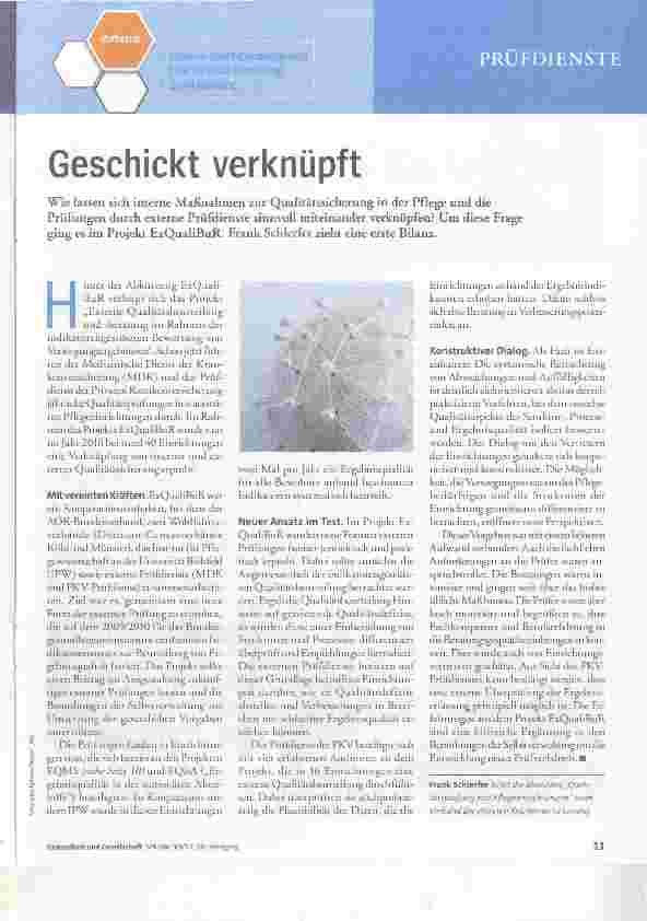 Vorschauseite 1: Geschickt verknüpft