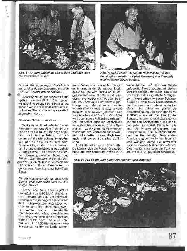Vorschauseite 3: Eß-Kultur im Heim
