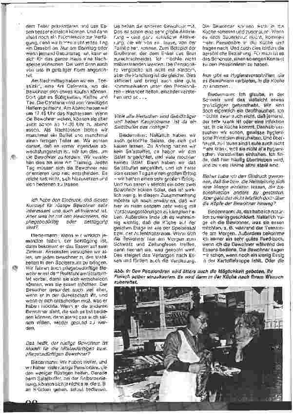 Vorschauseite 4: Eß-Kultur im Heim