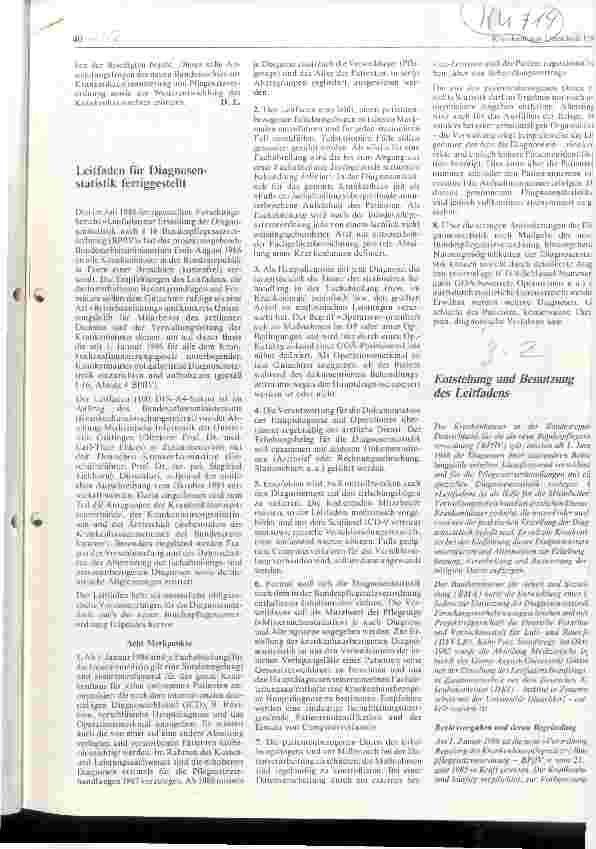 Vorschauseite 2: Hickhack um neue Anhaltszahlen