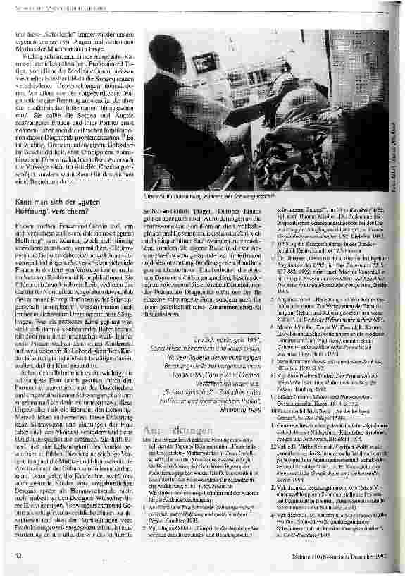 Vorschauseite 5: Zwischen guter Hoffnung und der Angst vor dem Risiko Vom modernen Umgang mit Schwangerschaft