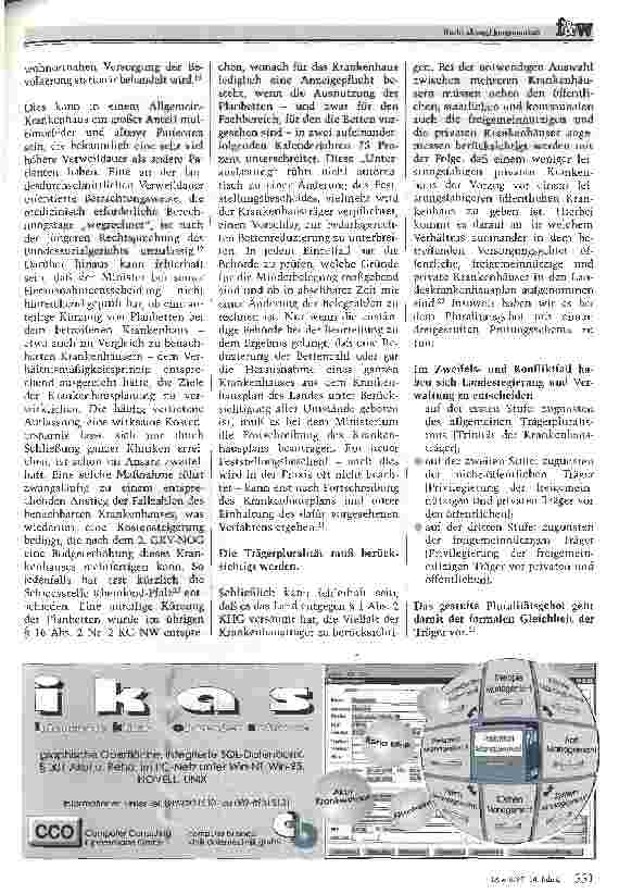 Vorschauseite 4: Der Struktur-Crash durch Aufhebung und/oder Änderung des Krankenhausplans