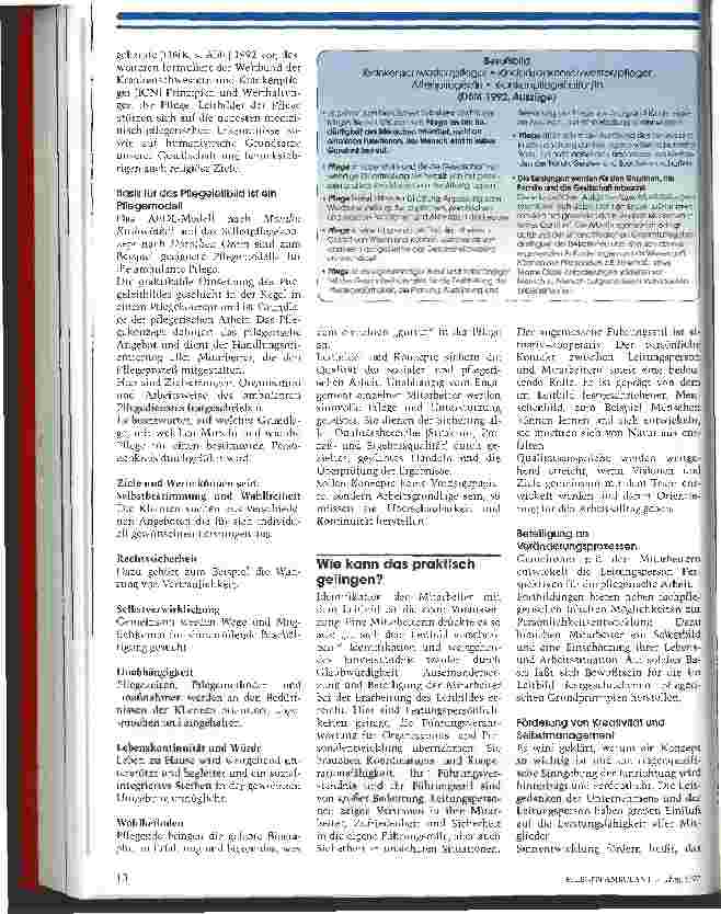 Vorschauseite 2: Es motiviert nach innen und profiliert nach außen Über den Sinn und Nutzen eines Leitbildes