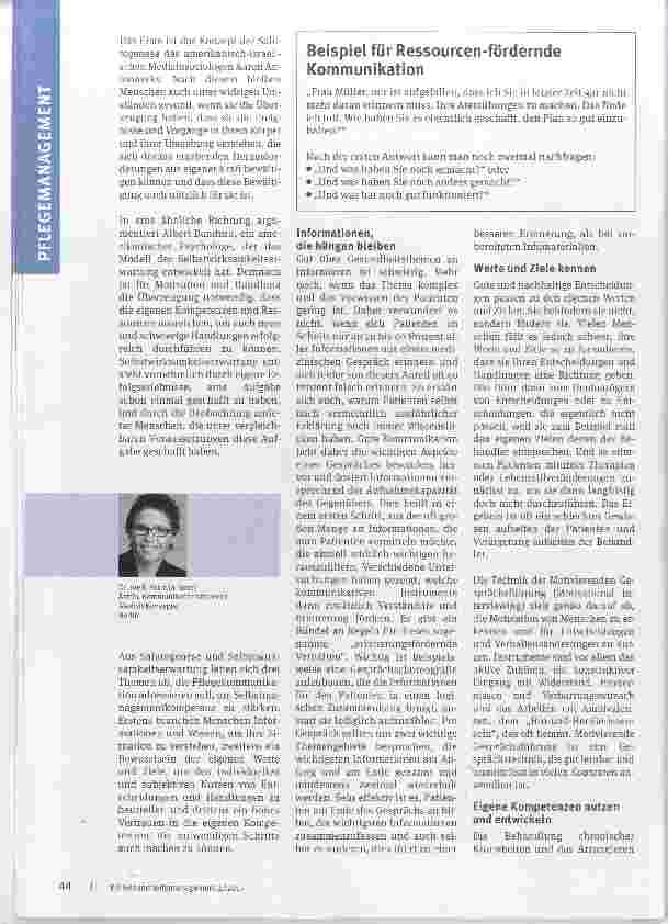 Vorschauseite 2: Pflegekommunikation 4.0