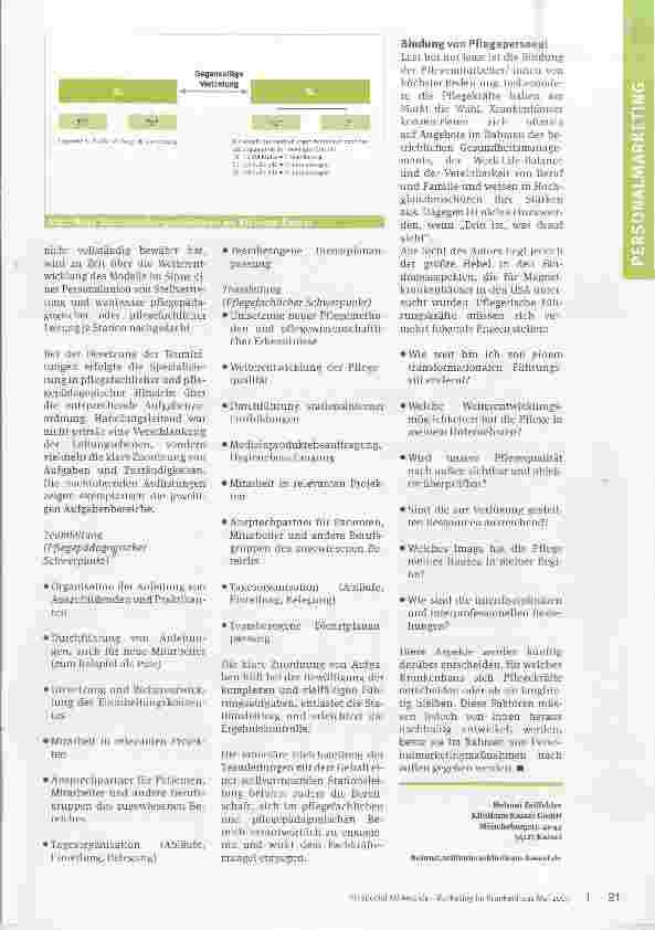 Vorschauseite 3: Pflege wird zum limitierenden Faktor