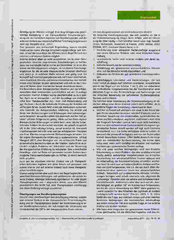 Vorschauseite 4: Die Forschungspyramide Teil 1: Theoretische und konzeptionelle Grundlagen