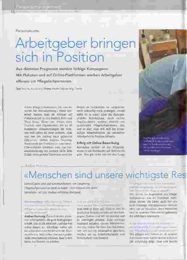 Vorschauseite 1: Arbeitgeber bringen sich in Position