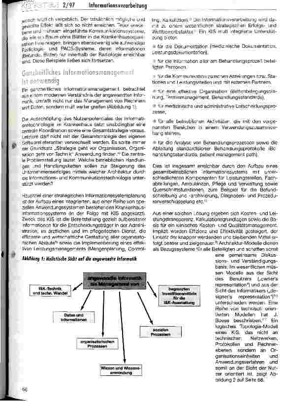 Vorschauseite 2: Informationsverarbeitung im Krankenhaus Strategische Relevanz der Informationstechnologie