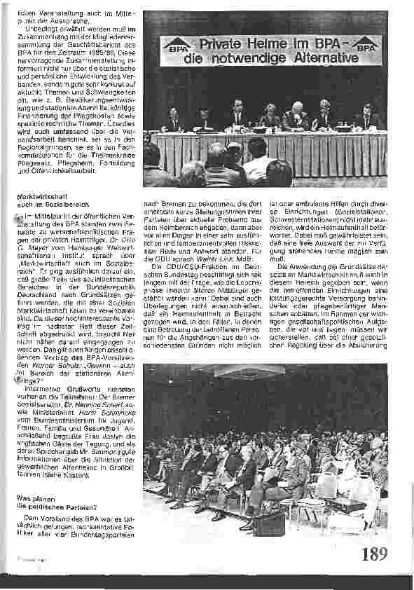 Vorschauseite 2: Private Heime in BPA - notwendige Alternative
