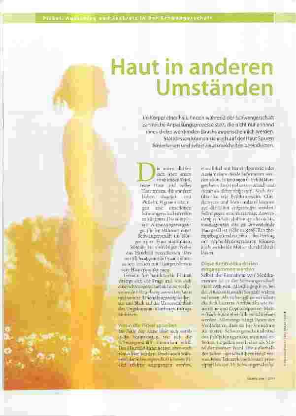 Vorschauseite 1: Haut in anderen Umständen