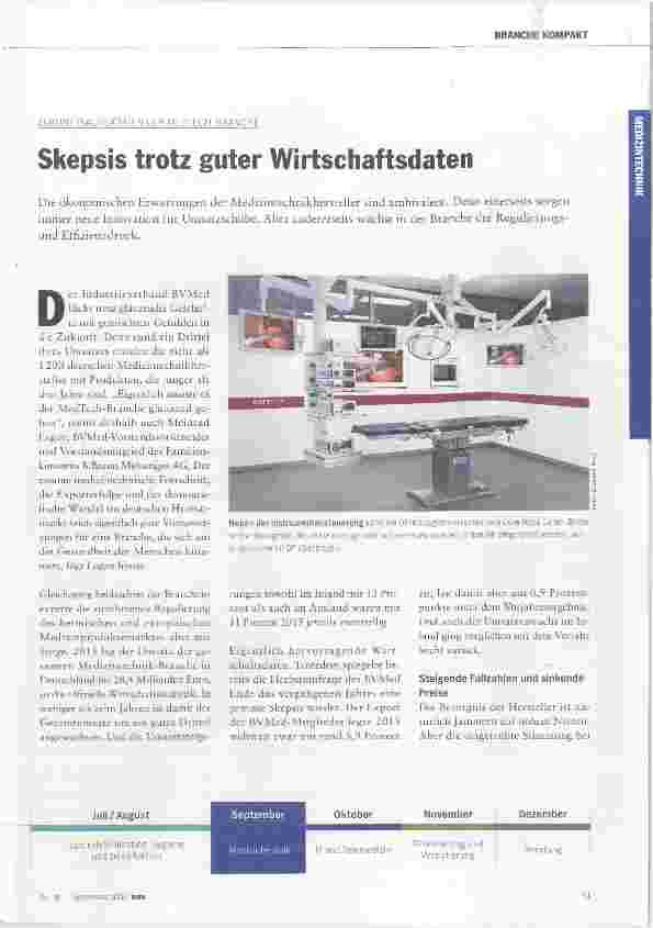 Vorschauseite 1: Skepsis trotz guter Wirtschaftsdaten