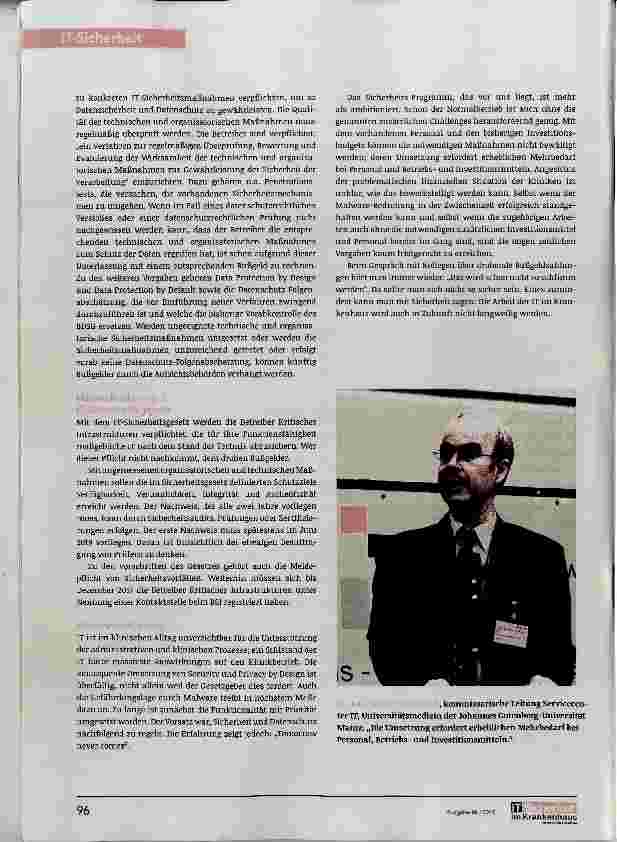 Vorschauseite 3: Security und Privacy by Design konsequent Umsetzen