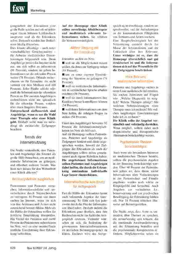 Vorschauseite 2: Wettbewerbsvorteil Homepage
