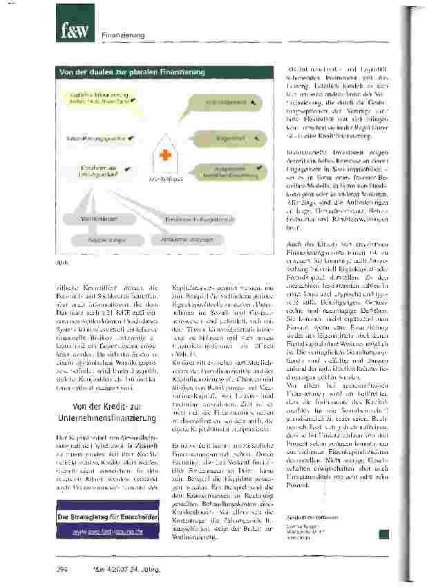 Vorschauseite 3: Die plurale Klinikfinanzierung kommt