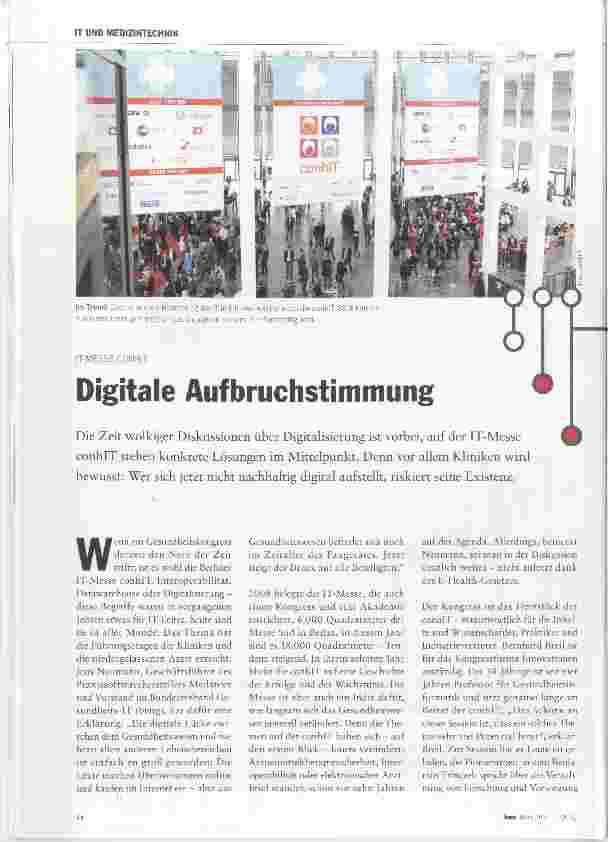 Vorschauseite 1: Digitale Aufbruchstimmung