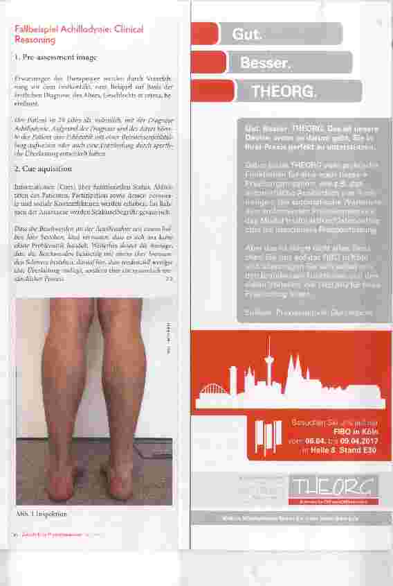 Vorschauseite 2: Achillodynie Clinical Reasoning im Screening-Prozess