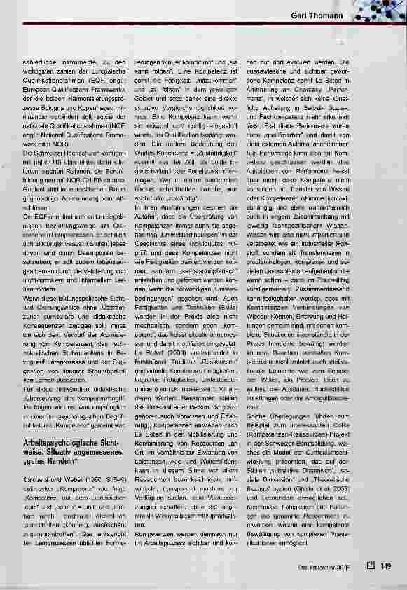Vorschauseite 2: Kompetenzorientierung und Bildung auf Tertiärstufe: drei unterschiedliche Sichtweisen