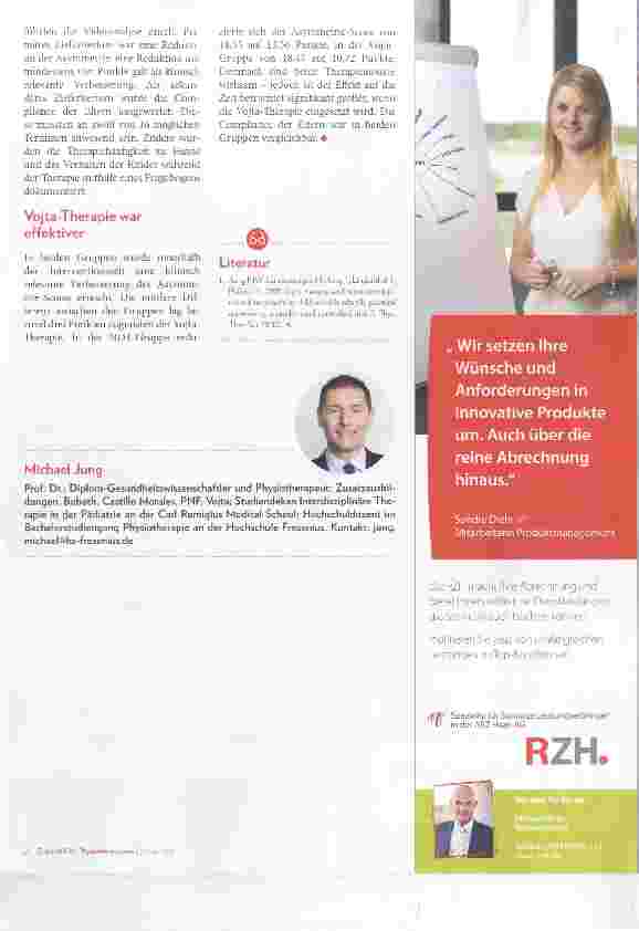 Vorschauseite 2: Ist Vojta effektiv bei Säuglingen I mit infantiler Haltungsasymmetrie?