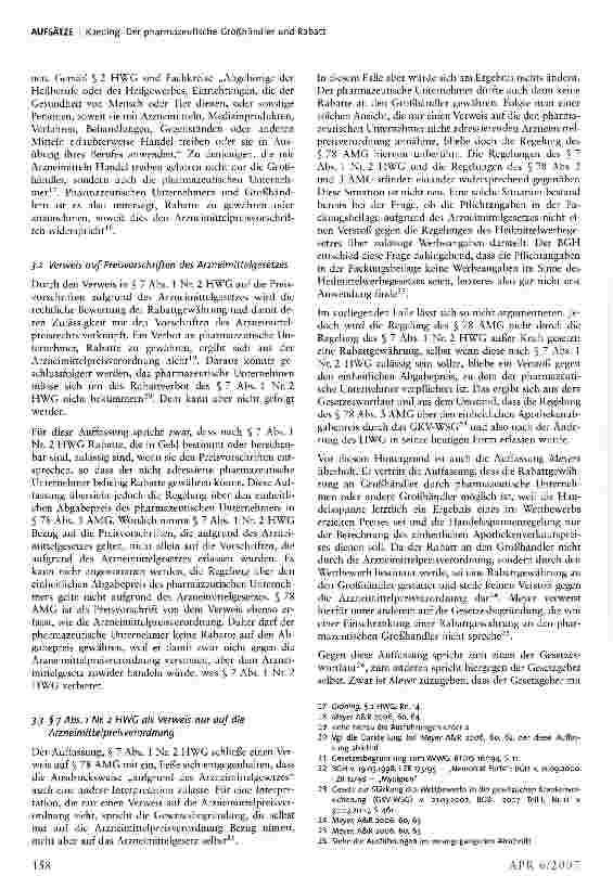 Vorschauseite 4: Der pharmazeutische Großhändler und Rabatt