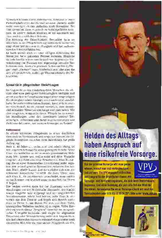 Vorschauseite 4: Alter, Demenz und Sexualität schließen sich nicht aus
