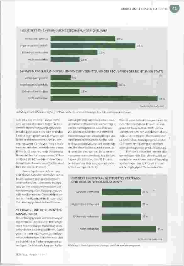 Vorschauseite 4: So ist es um das Compliance-Management bestellt