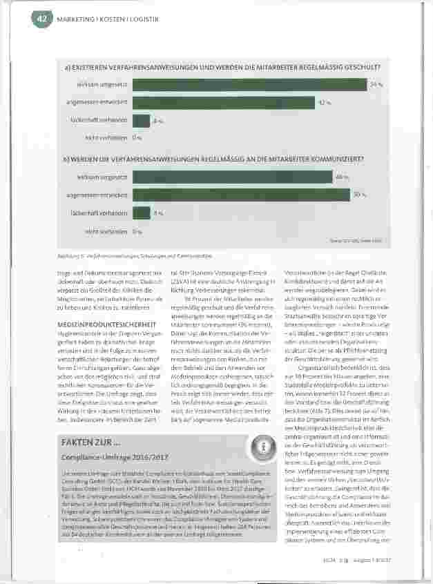 Vorschauseite 5: So ist es um das Compliance-Management bestellt